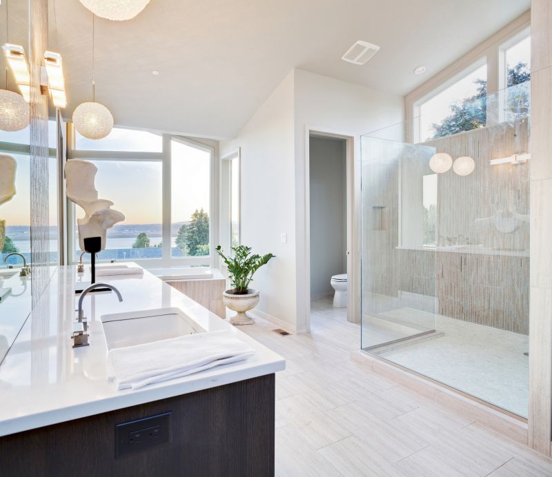 Spacious Master Bathroom